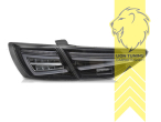 LED, mit LED Blinker, dynamischer LED Blinker, schwarz, Nur passend bei Fahrzeugen mit original LED Rückleuchten, Eintragungsfrei / mit E-Prüfzeichen
